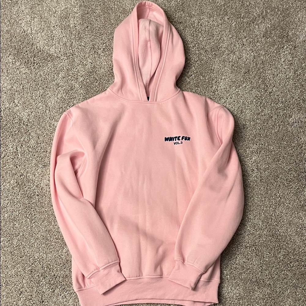 White Fox Boutique Pink Hoodie